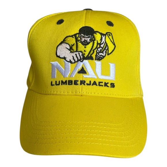 Northern Arizona University NAU Lumberjacks Yellow Adjustable Baseball Cap - Picture 1 of 6